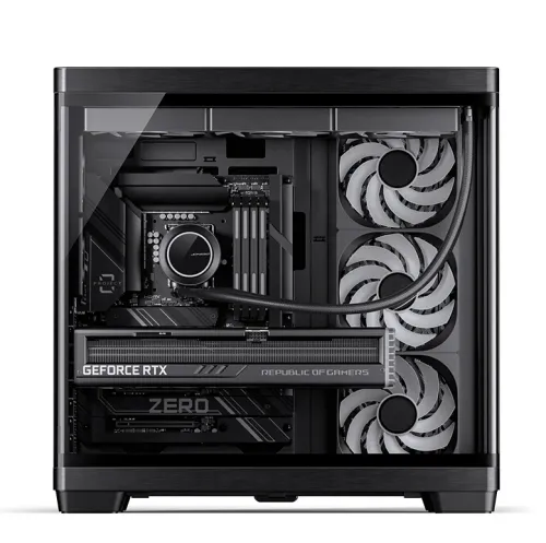 Case PC JONSBO TK-4 Black Wood – ATX| GPU 460mm| AIO 420mm| Kính 4mm